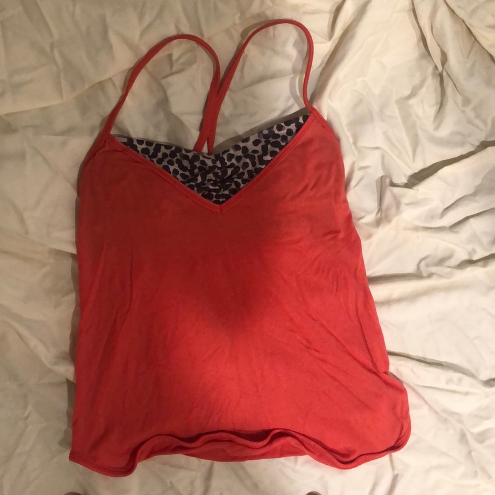 Lululemon tank top with built in sports bra
